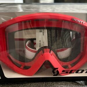 Scott Recoil Xi MX Red Moto Sports Goggles. Brand New w/ tags.
